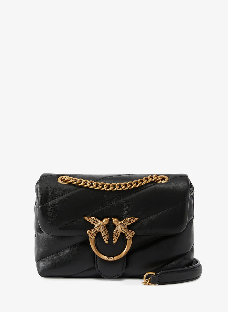 بينكو Logo Detail Top Handle Shoulder Bag